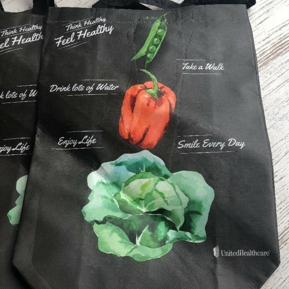 4 Large Vegetable Vegetarian 18″ X 12″ Reusable - Picture 2 of 4